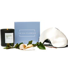 Load image into Gallery viewer, The Dreamland Gift Set: Mission Fig Candle, Silk Pillowcase and Silk Sleep Mask (3pcs)
